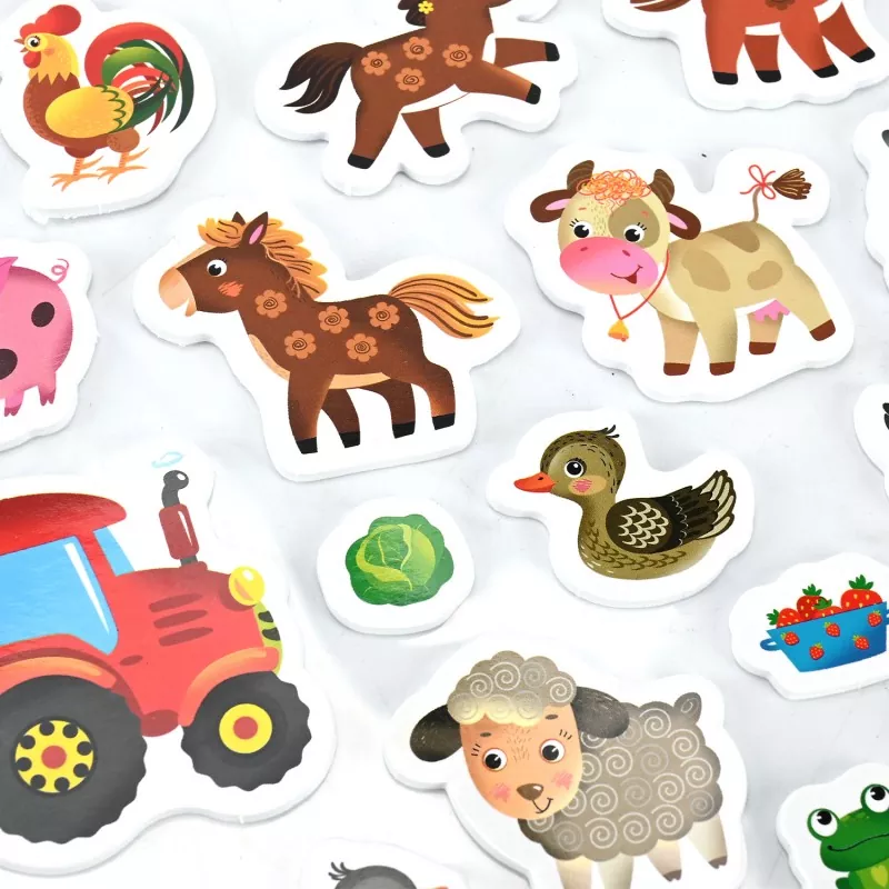 Magnetic Sticker Puzzle
