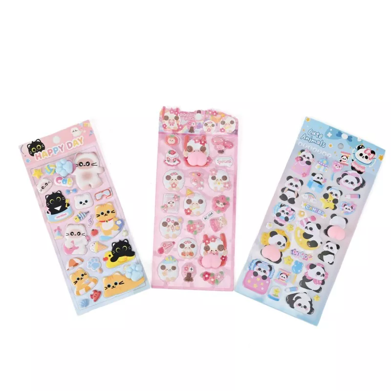 Squishy Peach Butt Puffy Sticker